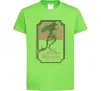 Детская футболка The green dragon Лаймовый Детская футболка The green dragon Лаймовый фото