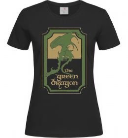 Женская футболка The green dragon