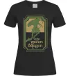 Женская футболка The green dragon Черный фото