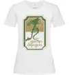 Женская футболка The green dragon Белый фото