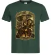Чоловіча футболка The fellowship of the ring Темно-зелений Чоловіча футболка The fellowship of the ring Темно-зелений фото