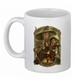 Чашка керамическая The fellowship of the ring