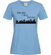 Жіноча футболка One ring Блакитний фото