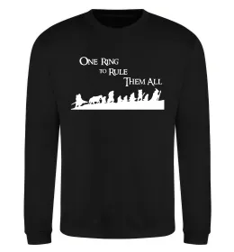 Свитшот One ring Черный фото