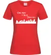 Жіноча футболка One ring Червоний фото