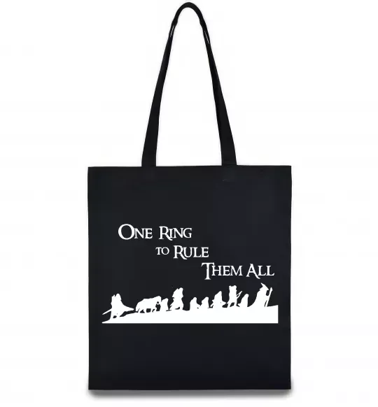 Эко-сумка One ring Черный фото