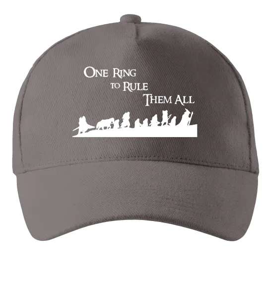 Кепка One ring Сірий фото