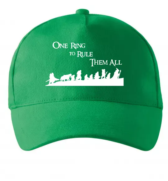 Кепка One ring Зелений фото