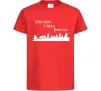 Детская футболка One ring Красный фото