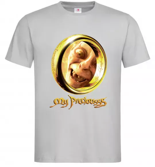 Чоловіча футболка My Preciousss Сірий фото