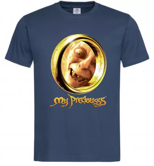 Чоловіча футболка My Preciousss Темно-синій фото