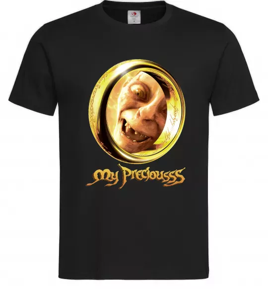 Чоловіча футболка My Preciousss Чорний фото