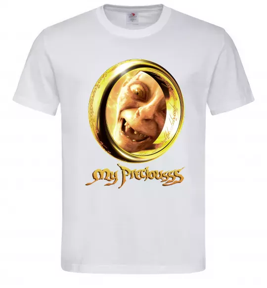 Чоловіча футболка My Preciousss Білий фото