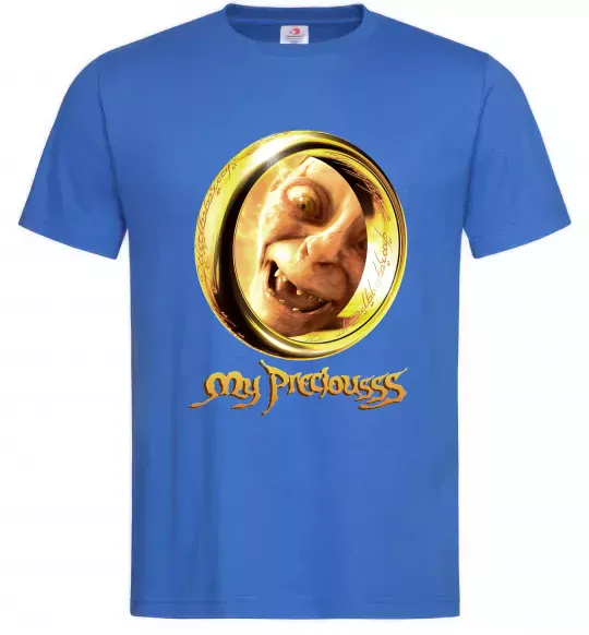 Чоловіча футболка My Preciousss Яскраво-синій фото