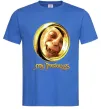 Чоловіча футболка My Preciousss Яскраво-синій фото