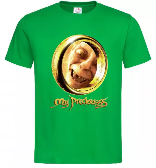 Чоловіча футболка My Preciousss Зелений фото