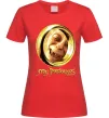 Жіноча футболка My Preciousss Червоний фото