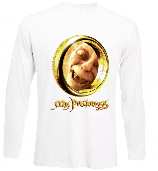 Лонгслив My Preciousss Белый фото