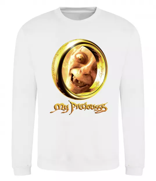 Свитшот My Preciousss Белый фото
