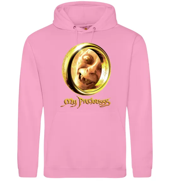 Женская толстовка (худи) My Preciousss Розовый фото