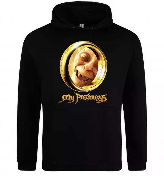 Жіноча толстовка (худі) My Preciousss Чорний фото