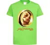Дитяча футболка My Preciousss Лаймовий фото