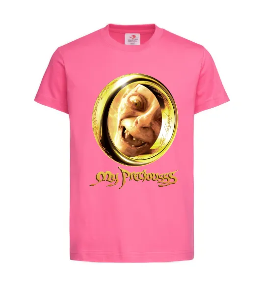 Детская футболка My Preciousss Ярко-розовый фото