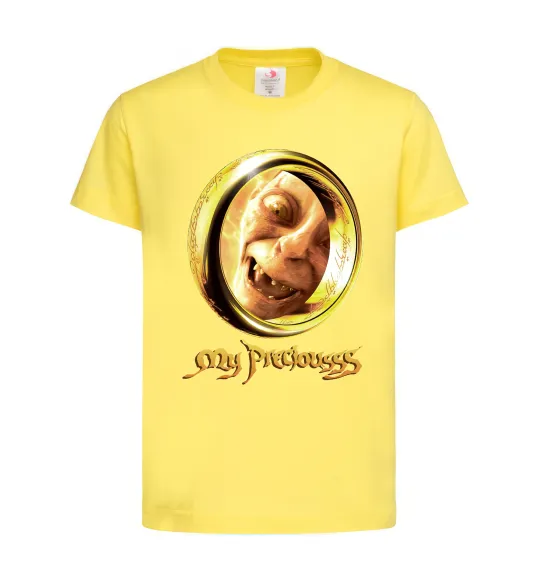 Детская футболка My Preciousss Лимонный фото