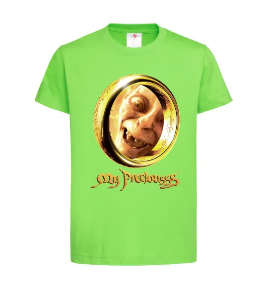 Детская футболка My Preciousss Лаймовый фото