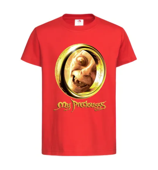 Детская футболка My Preciousss Красный фото