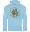 Женская толстовка (худи) Middle Earth Голубой фото