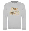 Свитшот The Lord of the Rings Серый меланж фото