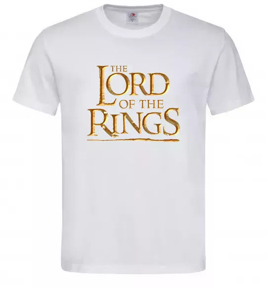 Мужская футболка The Lord of the Rings Белый фото