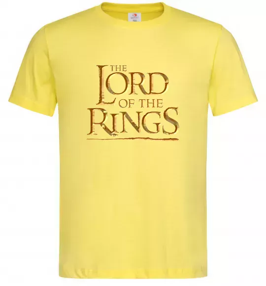 Мужская футболка The Lord of the Rings Лимонный фото