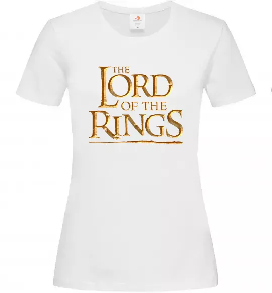Жіноча футболка The Lord of the Rings Білий фото