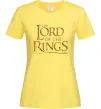 Жіноча футболка The Lord of the Rings Лимонний фото