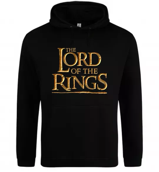 Мужская толстовка (худи) The Lord of the Rings Черный фото