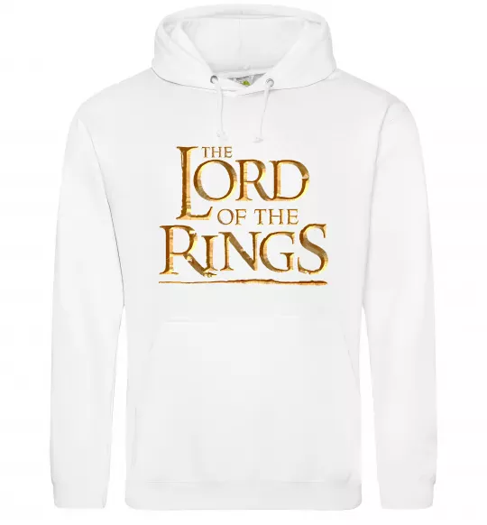 Мужская толстовка (худи) The Lord of the Rings Белый фото