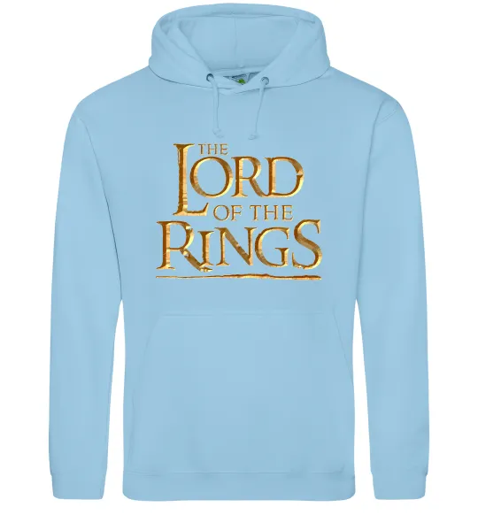 Мужская толстовка (худи) The Lord of the Rings Голубой фото