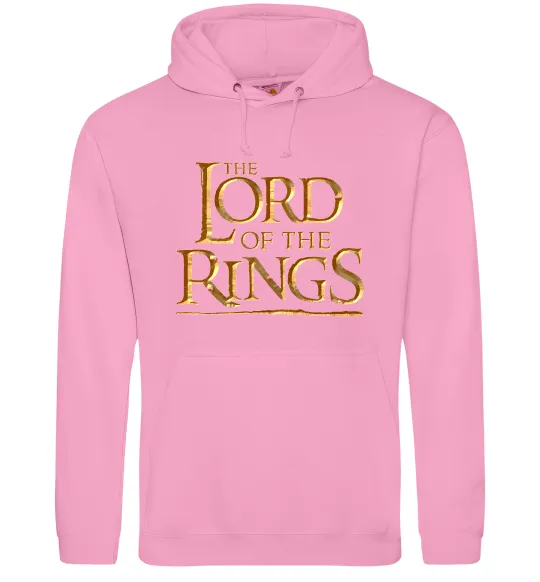 Женская толстовка (худи) The Lord of the Rings Розовый фото