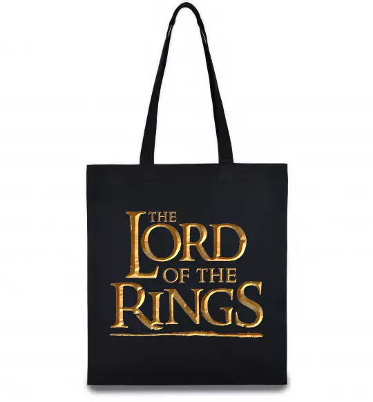Эко-сумка The Lord of the Rings Черный фото