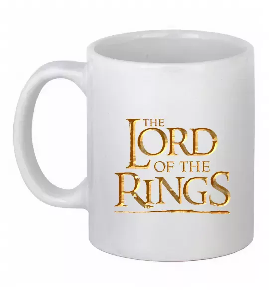 Чашка керамическая The Lord of the Rings Белый фото