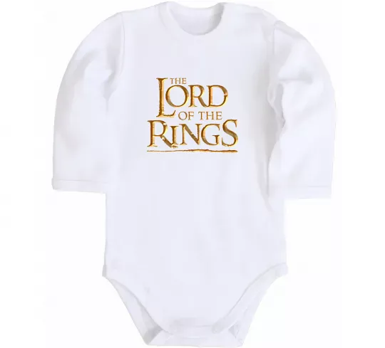 Дитячий бодік The Lord of the Rings Білий фото