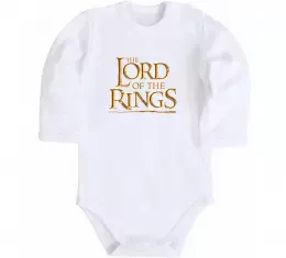 Дитячий бодік The Lord of the Rings Білий фото