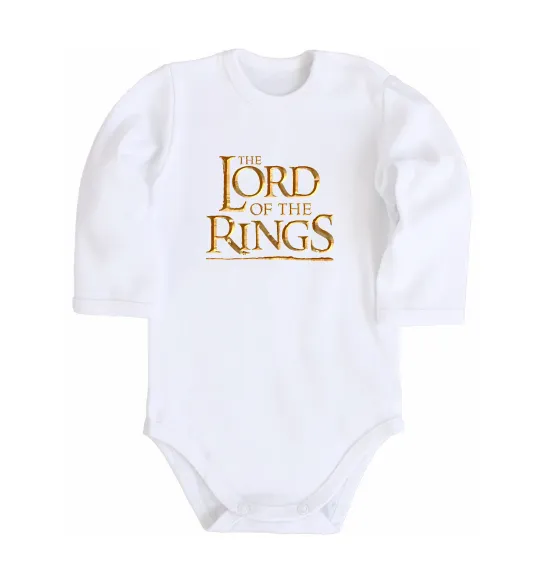 Дитячий бодік The Lord of the Rings Білий фото