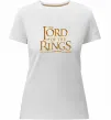 Женская премиум футболка The Lord of the Rings Белый фото