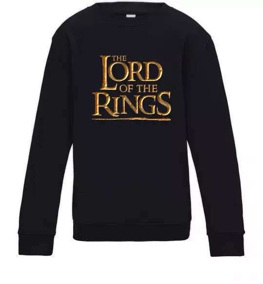 Дитячий світшот The Lord of the Rings Чорний фото