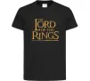 Детская футболка The Lord of the Rings Черный фото