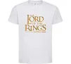 Детская футболка The Lord of the Rings Белый фото