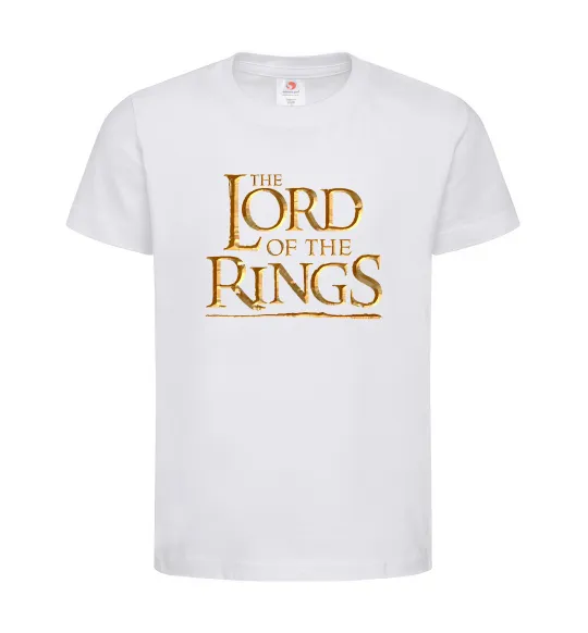 Дитяча футболка The Lord of the Rings Білий фото